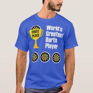 Camiseta Troféu de jogadores de melhor dardo do mundo - da