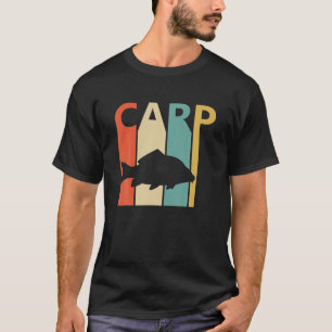 Camiseta Troféu De Peixes De Carpa Para Pescadores