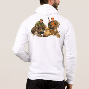 Camiseta Troféus de caça com cães presente para caçador ao 