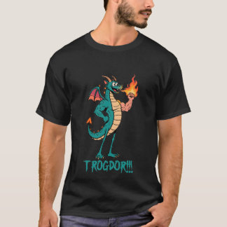 Camiseta Trogdor O Queimador - Meme do Dragão com Braço Car