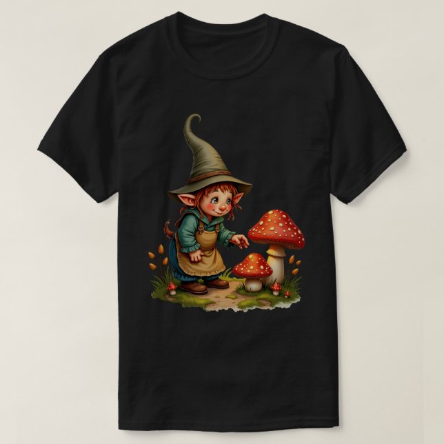 Camiseta Troll Cogumelo (Frente do Design)