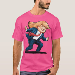 Camiseta Troll de Dança de Trump Qr
