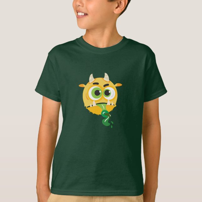 Camiseta troll de trava língua (Frente)