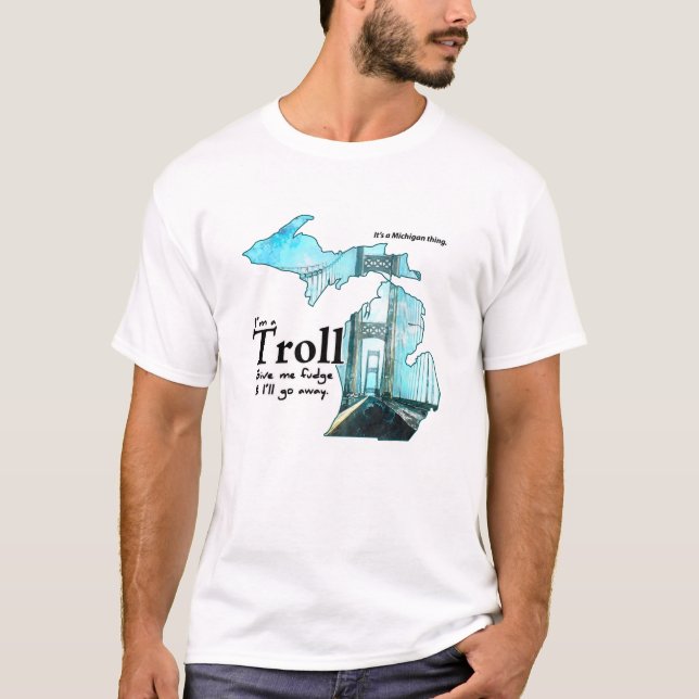 Camiseta Troll do Michigan (Frente)