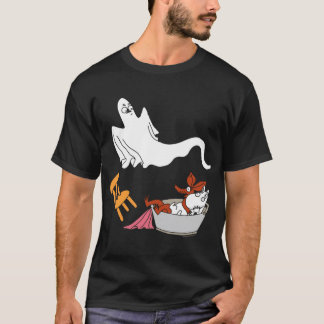 Camiseta Troll Moomintroll Azul Esquiante Preso Na Neve Jog