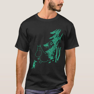 Camiseta Troll Moomintroll Verde Jogos Esportivos de Invern