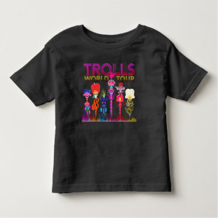 Camiseta Troll World Tour   Seis líderes de cadeia