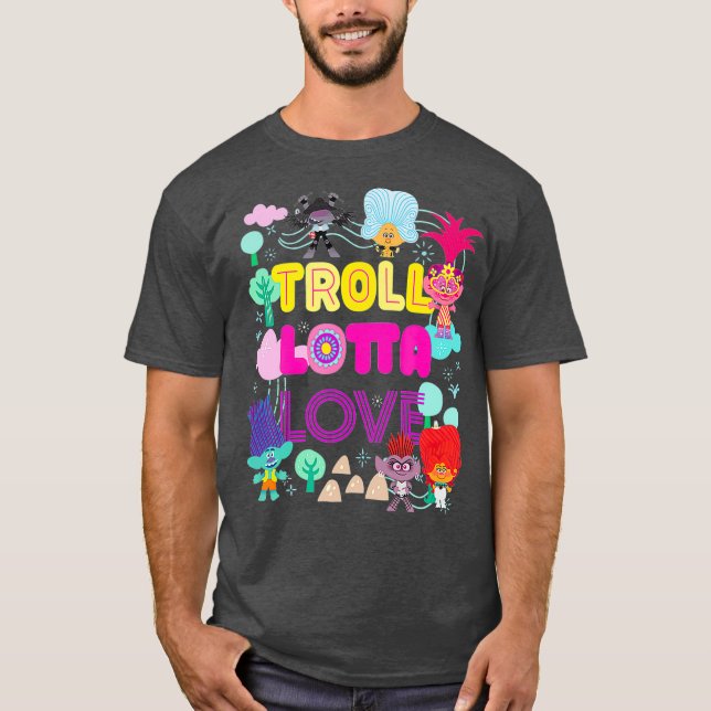 Camiseta Troll World Tour Troll Love (Frente)