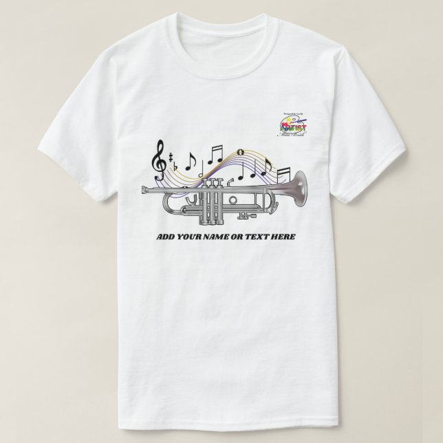 Camiseta Trombeta (Frente do Design)