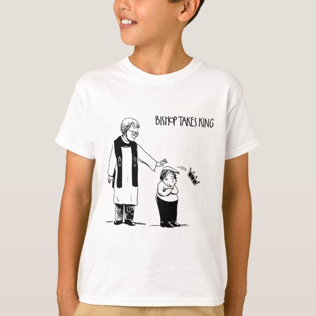 Camiseta Trombeta Bispo Toma Rei  (Frente)