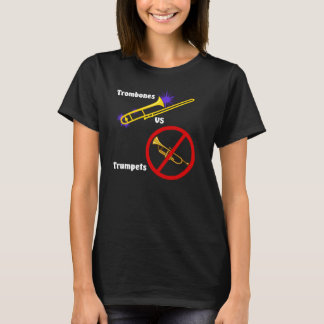 Camiseta Trombeta do Trombone v (menina)