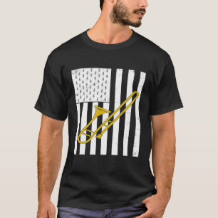Camiseta Trombone American Flag Trombone Jogador 1