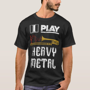 Camiseta Trombone de música Heavy Metal