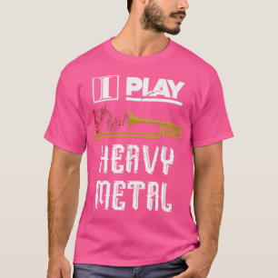 Camiseta Trombone de música Heavy Metal