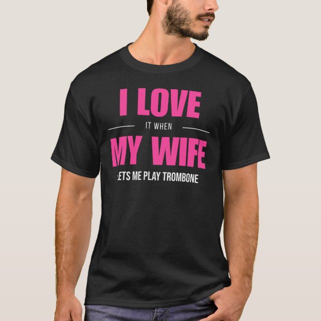 Camiseta Trombone Harmony Tee - Aumente o amor e o riso (Frente)