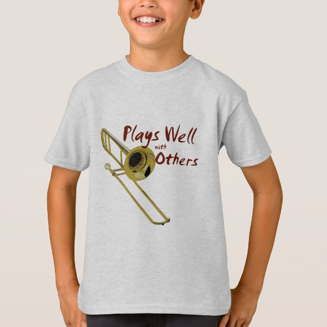 Camiseta Trombone joga bem (Frente)