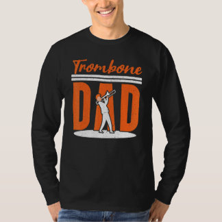 Camiseta Trombone Masculino Pai Trombonista Músico Instrume