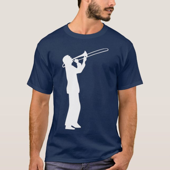 Camiseta Trombone Trombonista Musico (Frente)