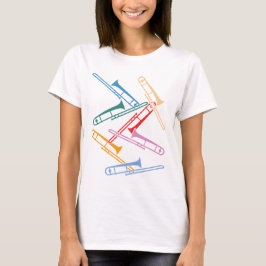 Camiseta Trombones Coloridos