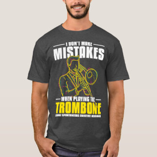 Camiseta Trombonista Engraçado cita Trombone Musical
