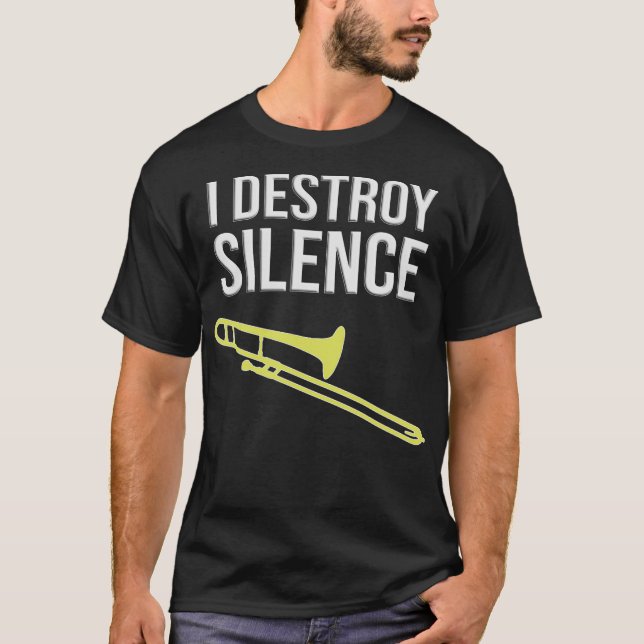 Camiseta Trombonista S2 Trombone (60) (Frente)