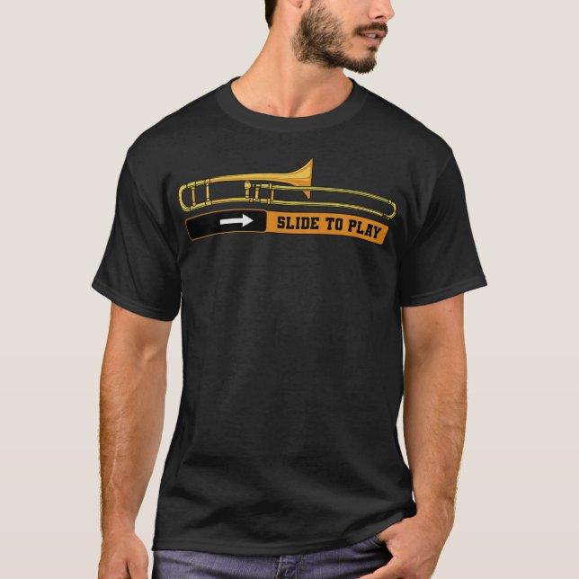 Camiseta Trombonista S2 Trombone (74) (Frente)