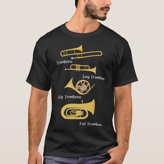 Camiseta Trombonista S2 Trombone (83) (Frente)