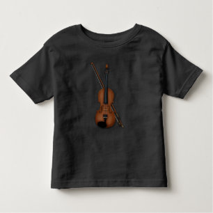 Camiseta Trompe L'oeil Violin Viola Elegante Música Clássic