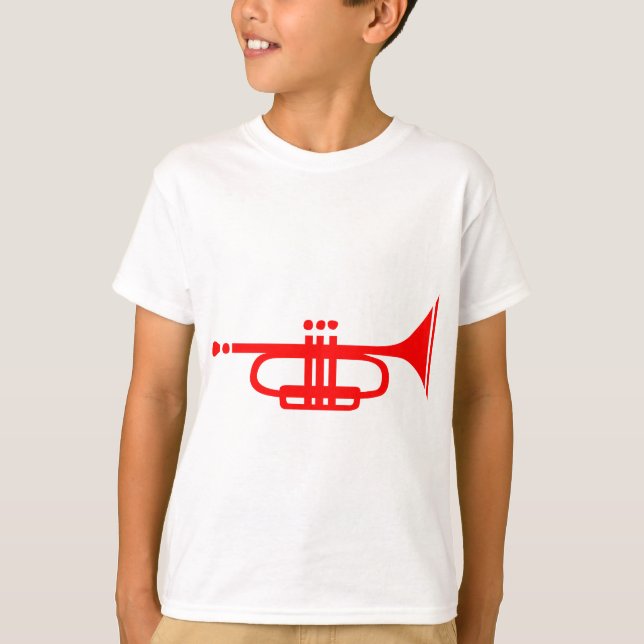 Camiseta trompete (Frente)