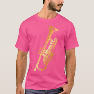 Camiseta Trompete (Amarelo Vintage)