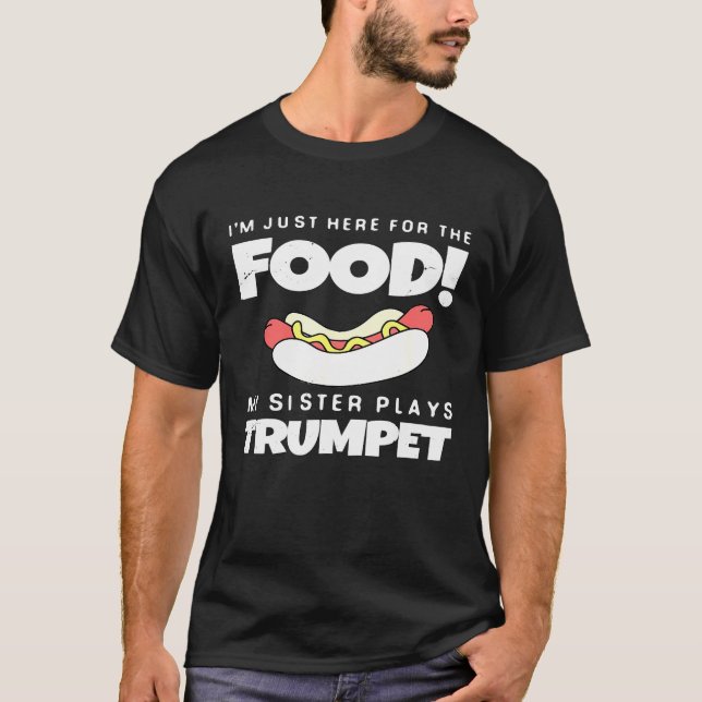 Camiseta Trompete - Banda da escola de marche Irmã Trum (Frente)