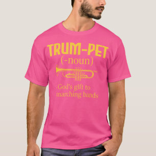 Camiseta Trompete - Banda Marching Lover Trumpeter Música J