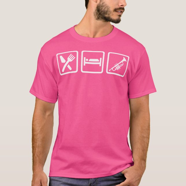 Camiseta Trompete De Sono Comido (Frente)