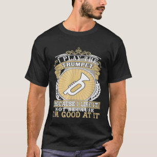 Camiseta Trompete - Eu Toco A Ideia Do Tumpete