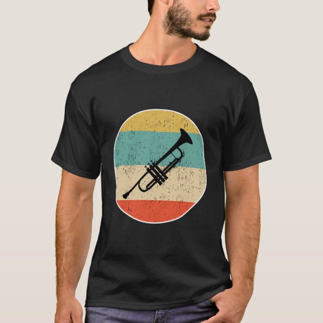 Camiseta Trompete Retro (Frente)