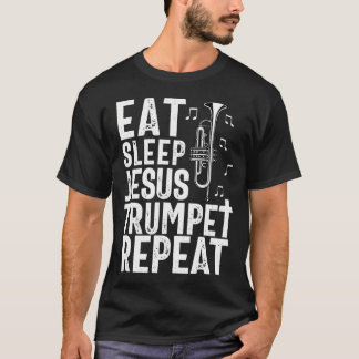 Camiseta Trompetista Cristão Música Adoração Diversão Tromp