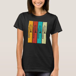 Camiseta Trompetista Jogador de Trompete Marcar Banda Trump