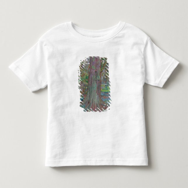 Camiseta Tronco de árvore, 1916 (óleo em canvas) (Frente)