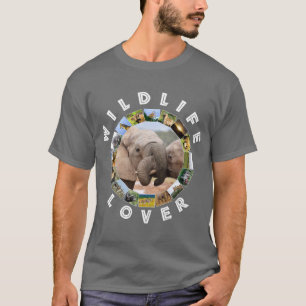 Camiseta Troncos Africanos de Elefante de Lover