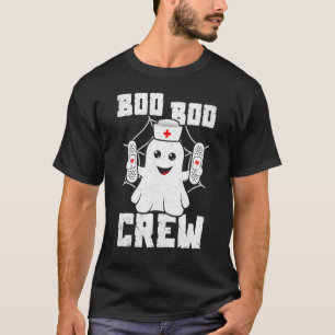Camiseta Tropa Boo Boo Fantasia de Enfermeira Fantasma Garo
