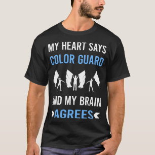 Camiseta Tropa de Cor do Meu Coração Colorguard