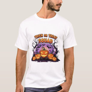 Camiseta Tropa de Doçuras ou Travessuras – Abóboras Brilhan