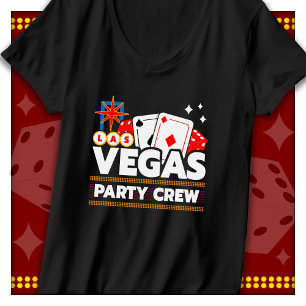 Camiseta Tropa de Las Vegas Tripulação de Las Vegas Las Veg