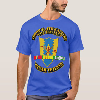 Camiseta Tropa F 4th Cavalaria w SVC Ribbons