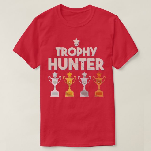 Camiseta Trophy Hunter (Frente do Design)