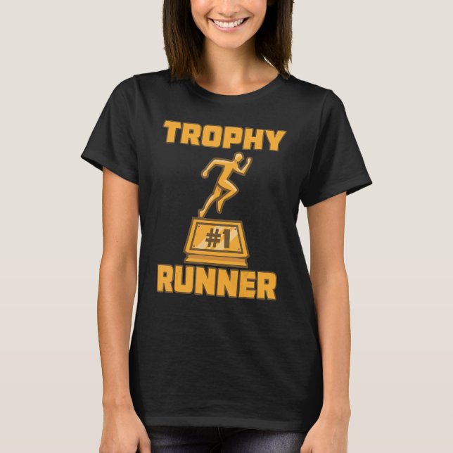 Camiseta Trophy Runner Prêmio vencedor Prêmio C (Frente)