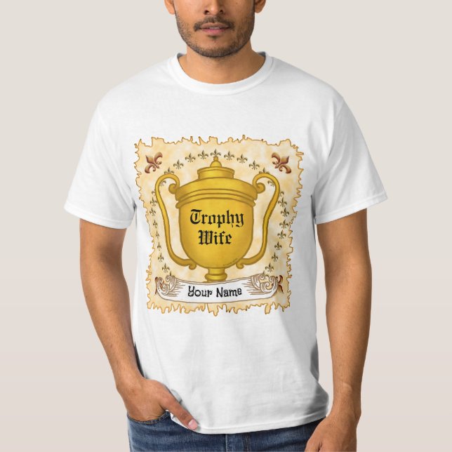 Camiseta Trophy Wife  (Frente)