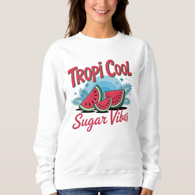 Camiseta Tropi Cool Sugar Vibes  (Frente)