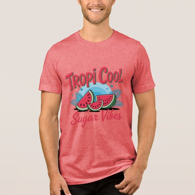 Camiseta Tropi Cool Sugar Vibes  (Frente)