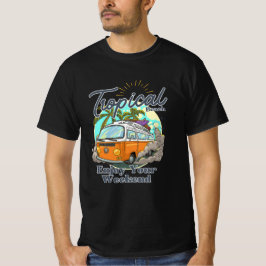 Camiseta Tropical Beach Weekend Adventure